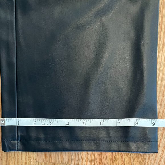 Vintage Kathy Ireland 90s Y2K PVC Faux Leather Pants NWOT - Picture 9 of 10